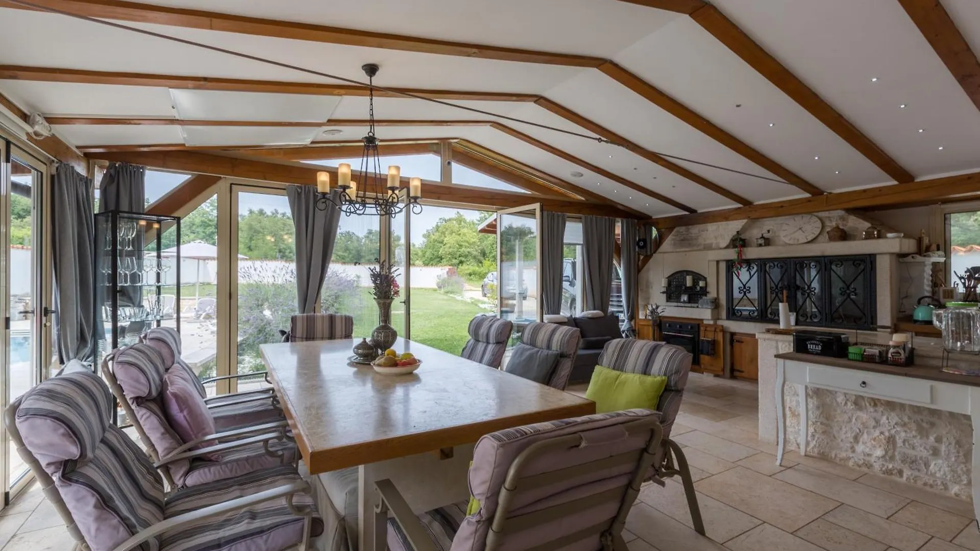 Vakantiehuis Family Friendly House With A Swimming Pool Lovrecica, Umag - 22979 Villa